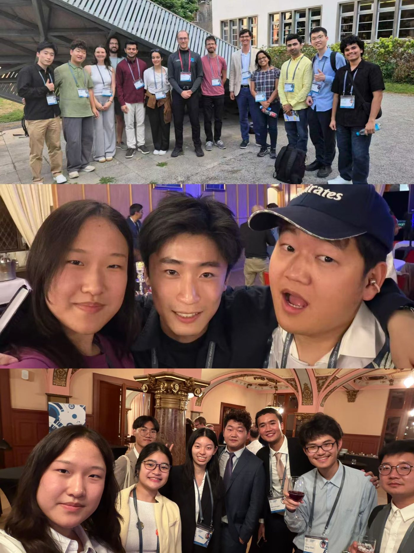 Friends from the Heidelberg Laureate Forum
