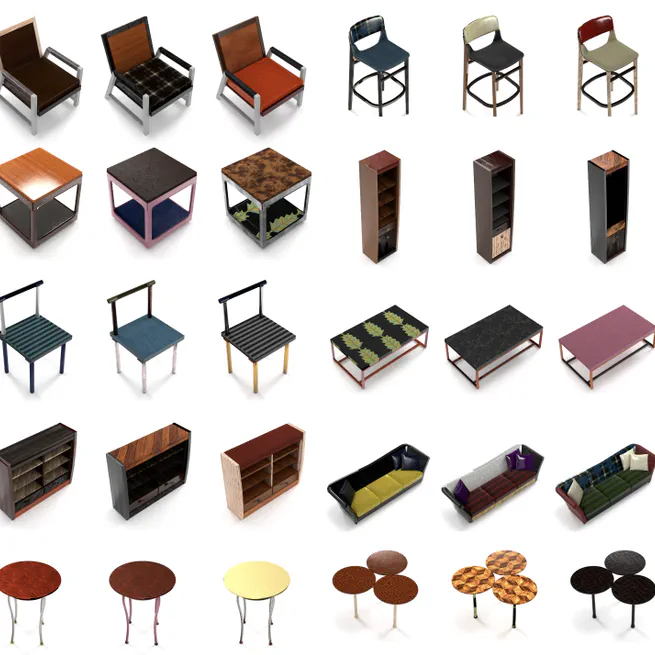 3D CoMPaT Dataset: Composition of Materials on Parts of 3D Things