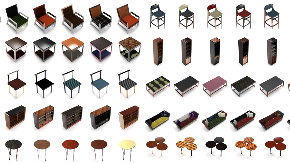 3D CoMPaT Dataset: Composition of Materials on Parts of 3D Things